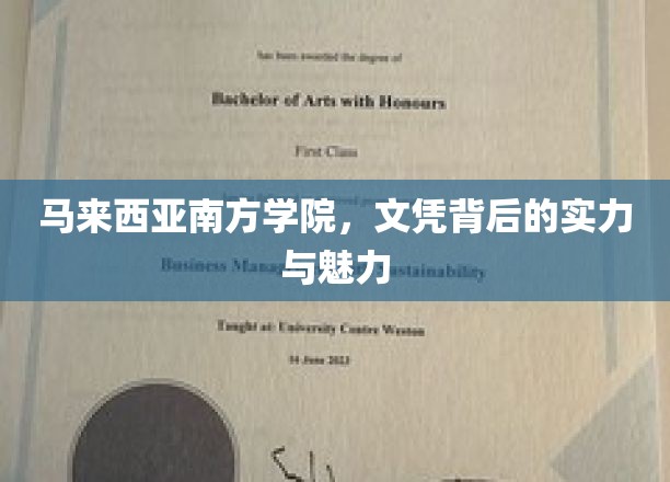 揭秘马南方学院，文凭之光下的实力与风采