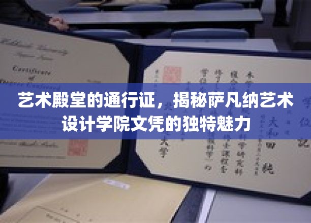 探寻艺术圣地，萨凡纳艺术设计学院文凭背后的非凡价值