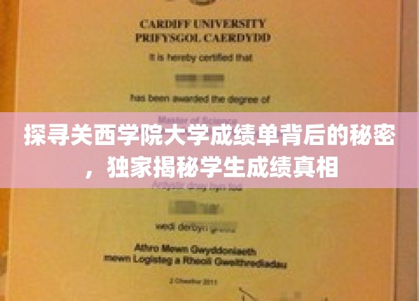 揭开关西学院大学成绩单神秘面纱，揭秘学生成绩背后的真实故事