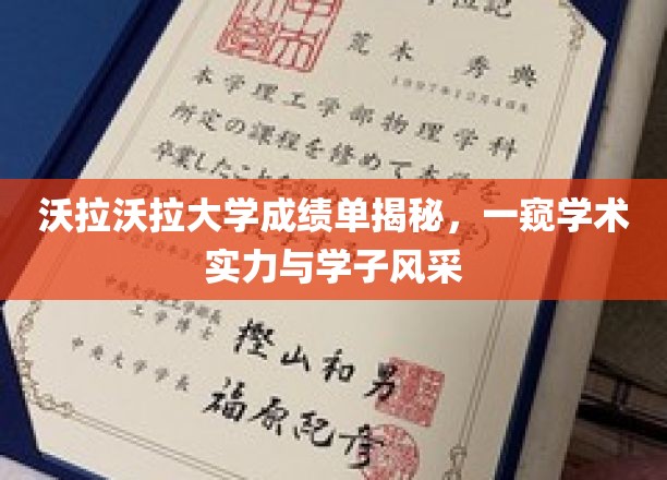 沃拉沃拉大学成绩单揭秘，一窥学术实力与学子风采
