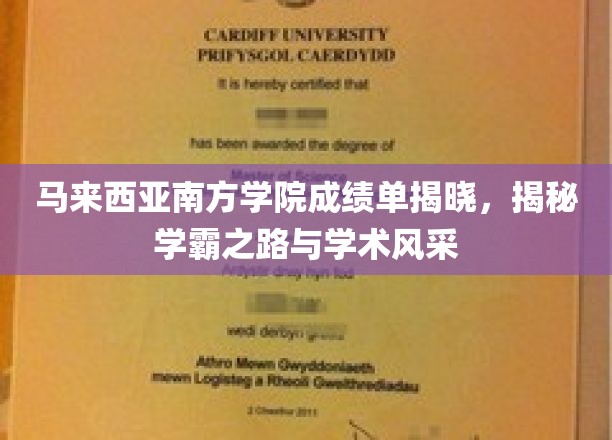 马来西亚南方学院成绩单揭晓，揭秘学霸之路与学术风采