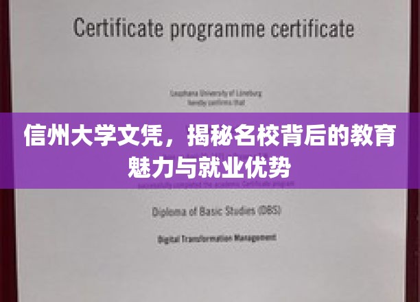 解码信州大学，名校光环下的教育风采与职场竞争优势