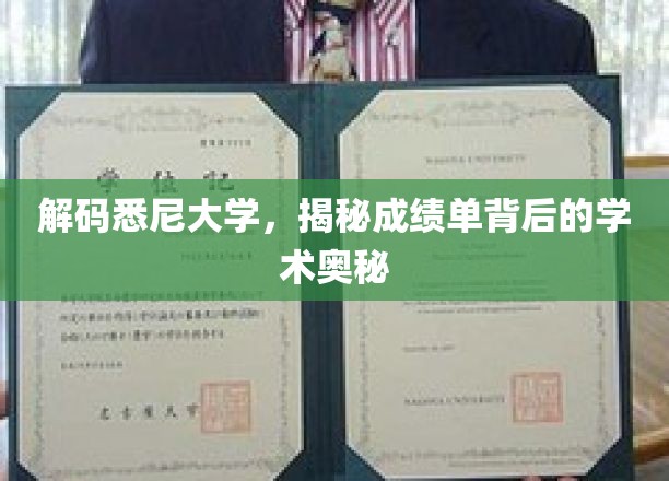 解码悉尼大学，揭秘成绩单背后的学术奥秘