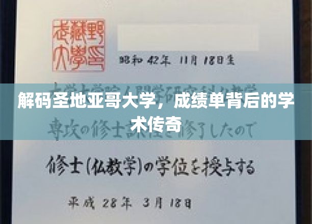 解码圣地亚哥大学，成绩单背后的学术传奇