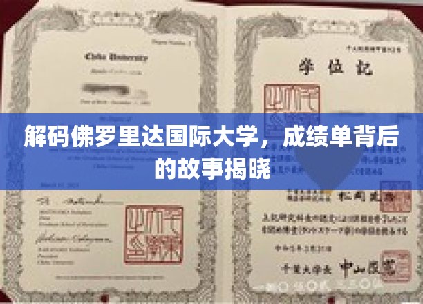 解码佛罗里达国际大学，成绩单背后的故事揭晓