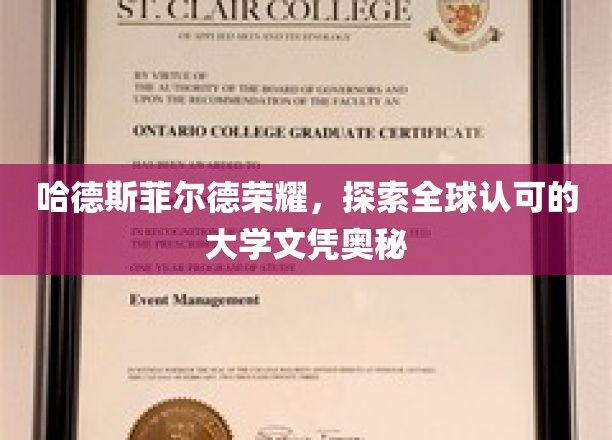 揭秘哈德斯菲尔德大学，全球认可文凭背后的非凡之旅