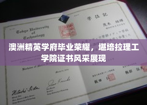澳洲顶尖学府毕业荣耀：堪培拉理工学院证书展风采