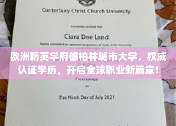 跨国梦想启航点，都柏林城市大学，权威学历助你开启全球职业新里程！