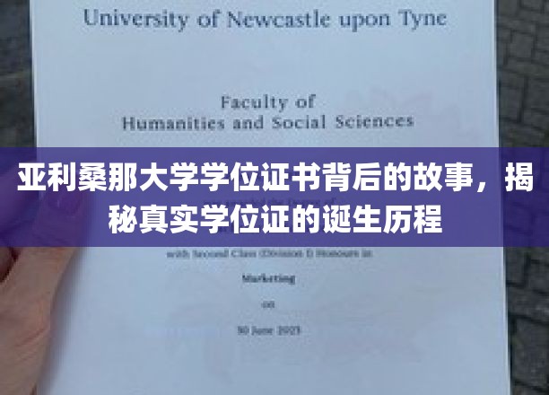 揭秘亚利桑那大学学位证，见证荣誉背后的非凡历程