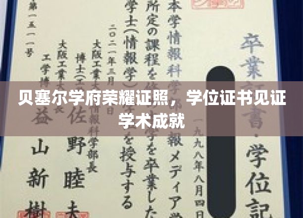 贝塞尔学府荣耀见证，学位证书承载学术荣耀时刻