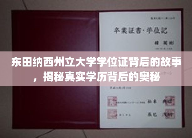 探寻东田纳西州立大学学位证背后的传奇，学历之谜揭晓记
