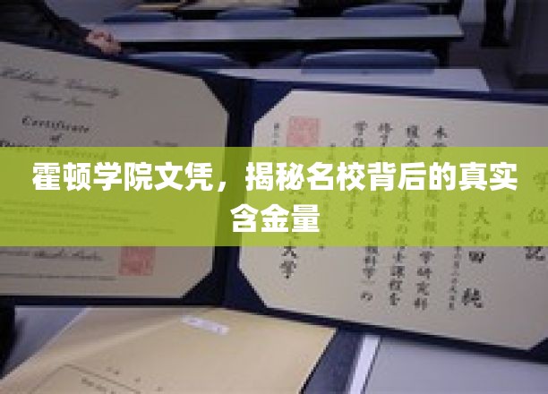 霍顿学院文凭揭秘，名校光环下的真实价值探秘