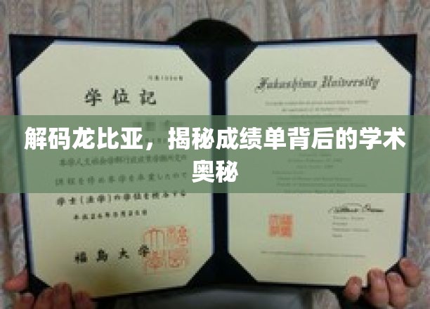 龙比亚成绩单解码，探寻学术成就的深层秘密