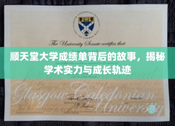 顺天堂大学成绩单，探寻学术实力与青春足迹的秘境