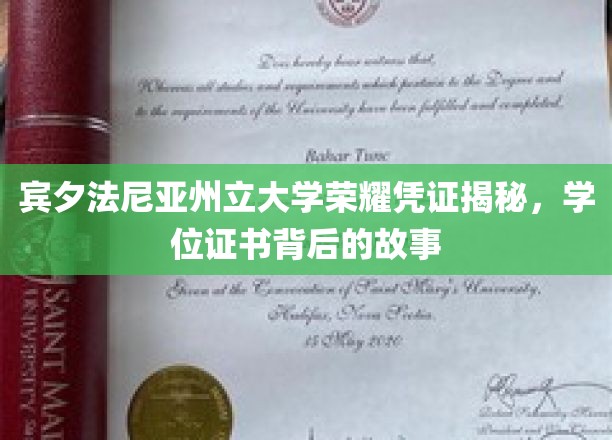 解码宾大荣耀，一纸学位证书背后的传奇篇章