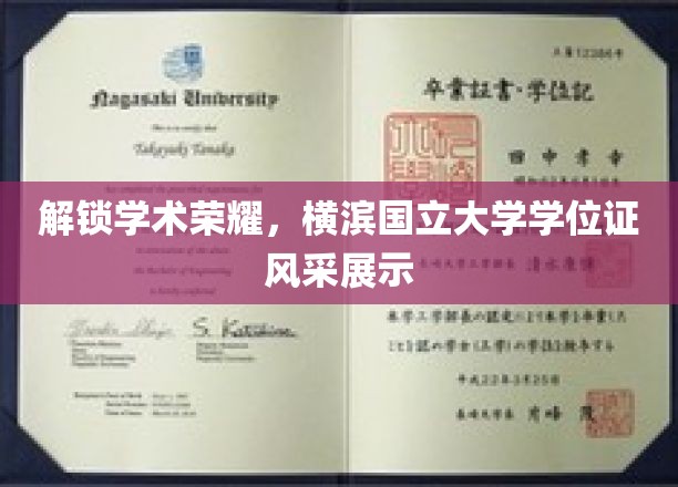 解锁学术荣耀，横滨国立大学学位证风采展示