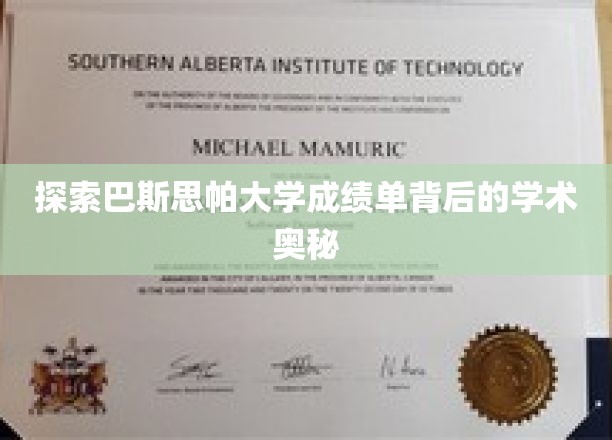 揭开巴斯思帕大学成绩单的神秘面纱，揭秘学术成就的奥秘