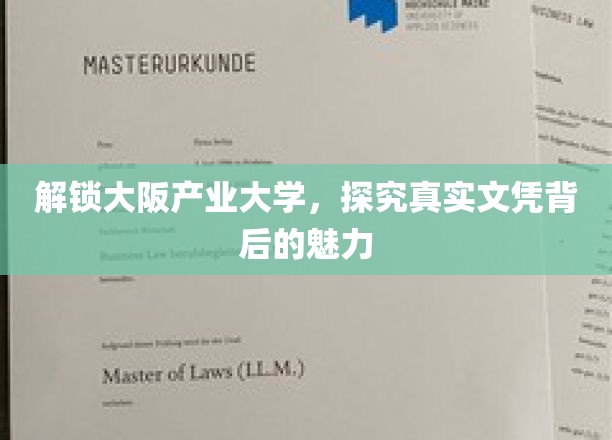 探秘大阪产业大学，揭秘文凭背后的无限可能