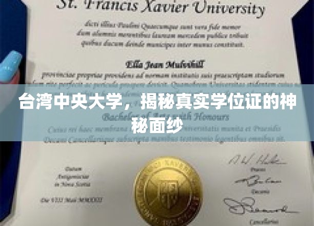 揭开台湾中央大学学位证的神秘光环