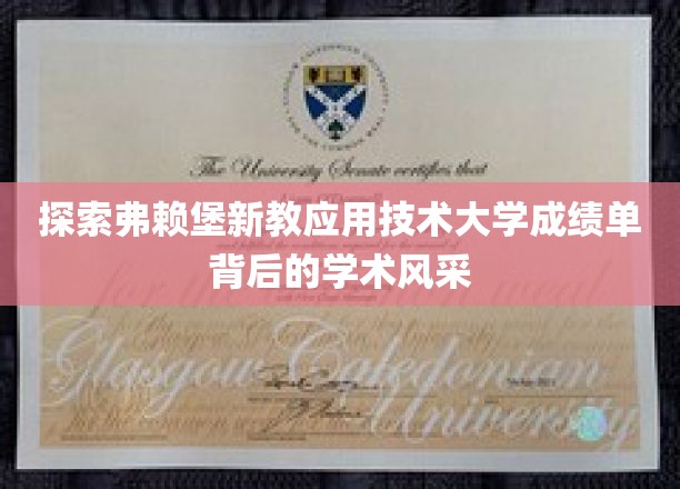 探索弗赖堡新教应用技术大学成绩单背后的学术风采