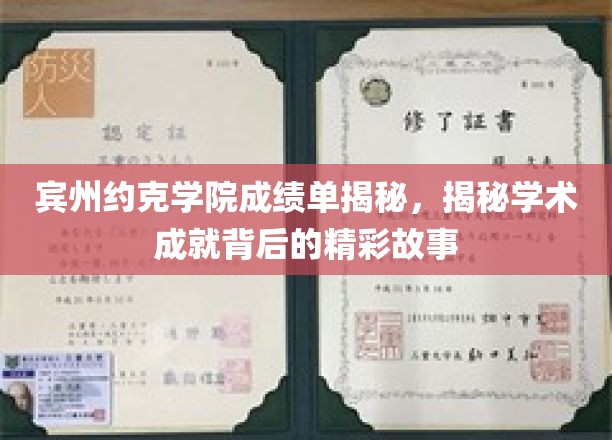 宾州约克学院成绩单背后，探寻学霸们的辉煌成就之路