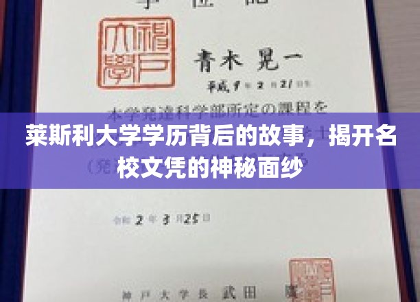 揭开莱斯利大学学历的神秘面纱，名校背后的真实故事
