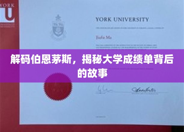 伯恩茅斯大学成绩单，探寻学术成就的隐藏线索