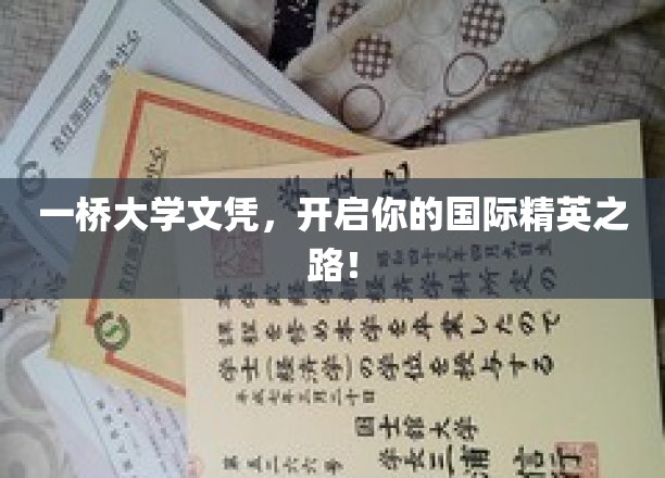 一桥大学文凭，助你迈入全球精英行列