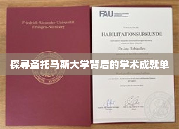 解码圣托马斯大学，学术辉煌背后的秘密力量