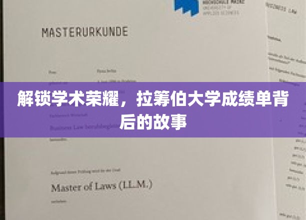 揭开学术殿堂的秘密，拉筹伯大学成绩单背后的传奇
