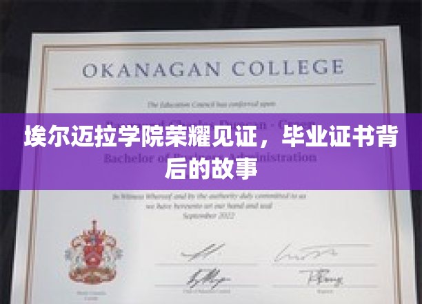 埃尔迈拉学院荣耀见证，毕业证书背后的故事