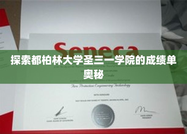 揭秘都柏林大学圣三一学院卓越成绩背后的秘密