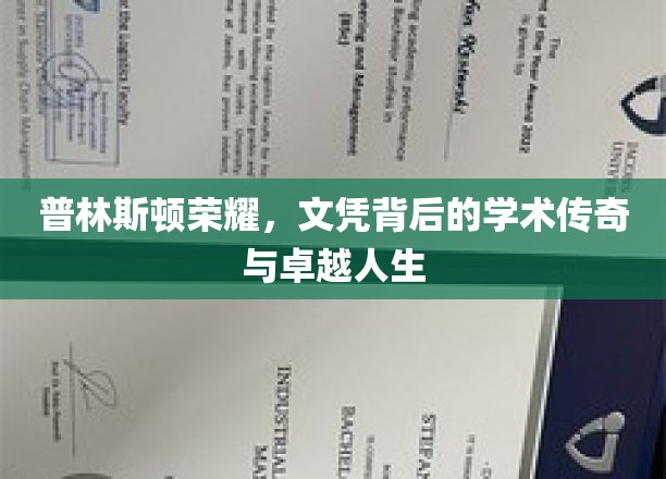 普林斯顿骄子，文凭背后的辉煌成就与不凡人生轨迹