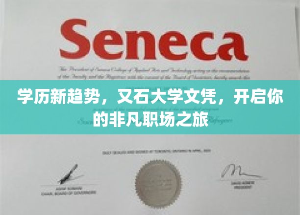 学历新趋势，又石大学文凭，开启你的非凡职场之旅