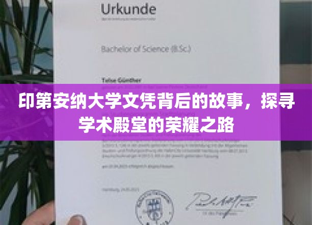 印第安纳大学文凭背后的传奇，一窥顶尖学府的辉煌历程