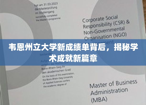 韦恩州立大学新成绩单揭晓，学术成就开启崭新篇章