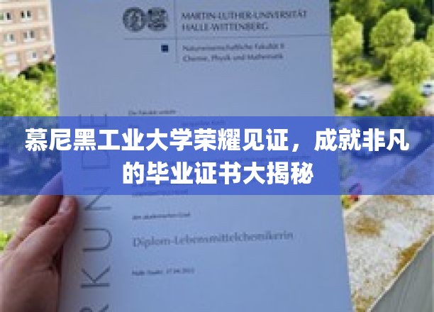 慕尼黑工业大学荣耀见证，成就非凡的毕业证书大揭秘