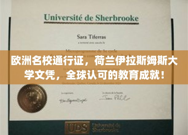 解锁全球通行，荷兰伊拉斯姆斯大学文凭，国际认可的教育荣耀！