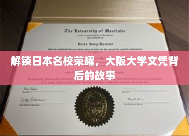 探寻大阪大学荣耀，揭秘文凭背后的精彩篇章
