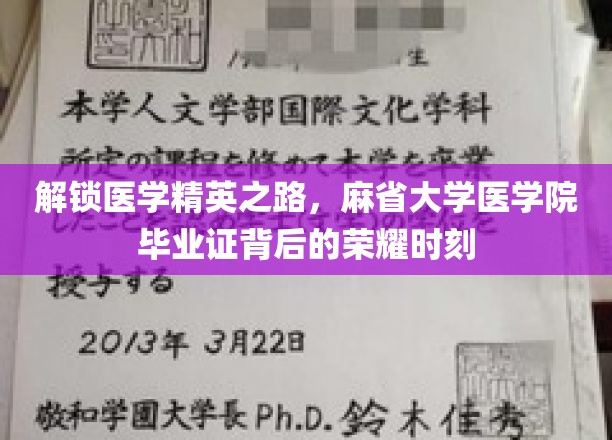 解锁医学精英之路，麻省大学医学院毕业证背后的荣耀时刻