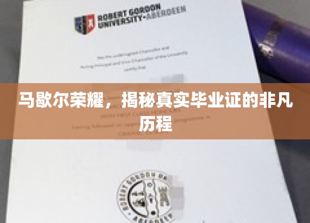 马歇尔荣耀，探寻毕业证背后的非凡蜕变之旅