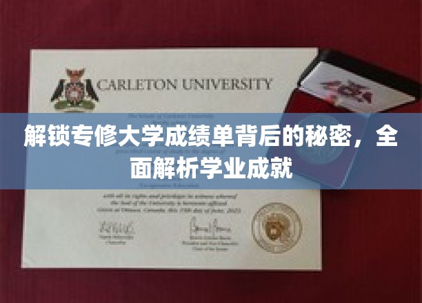 揭秘高校成绩单深层次奥秘，揭秘专修大学学业成就全解析