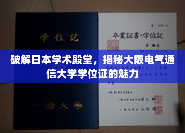 探索日本学术殿堂，揭秘大阪电气通信大学学位证的魅力