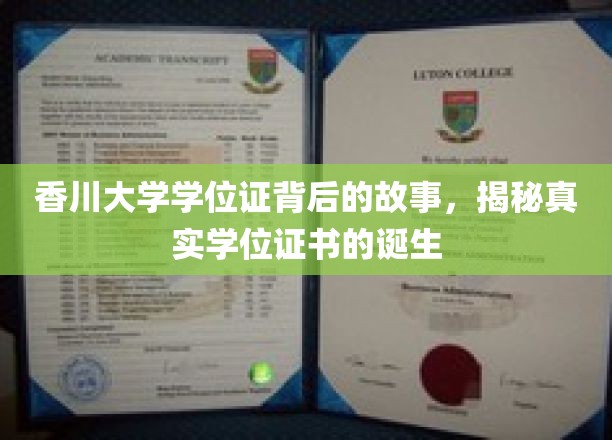 香川大学学位证背后的故事，揭秘真实学位证书的诞生