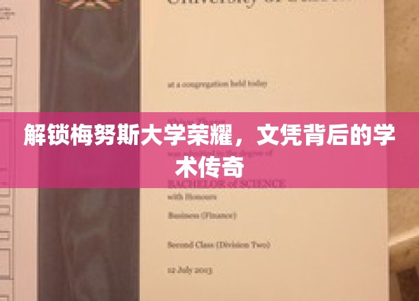 探寻梅努斯大学荣耀，文凭背后的学术传奇