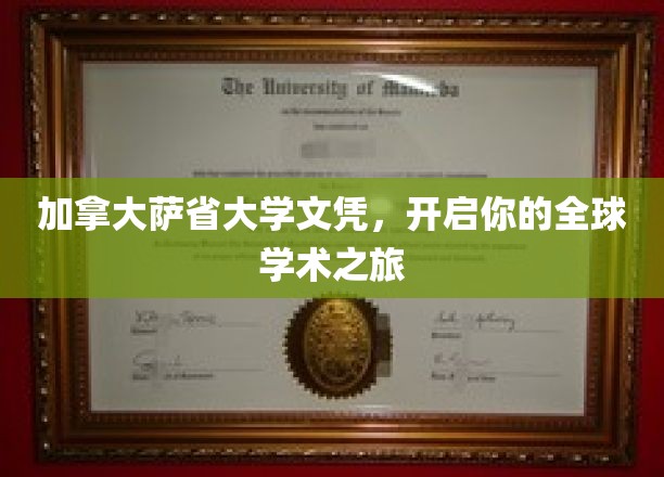 跨国梦想启航，萨省大学文凭，解锁全球学术新篇章