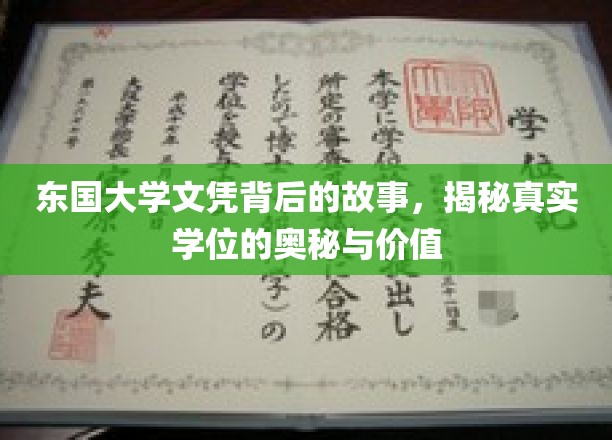 东国大学文凭背后的故事，揭秘真实学位的奥秘与价值