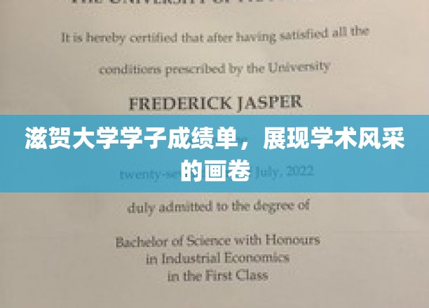 滋贺学子画卷，成绩单背后的学术璀璨
