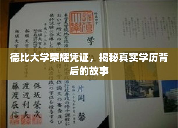 德比大学荣耀凭证揭秘，学历背后的不凡传奇