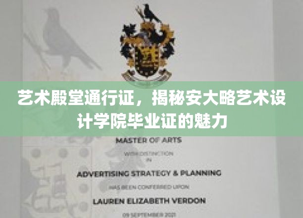 艺术精英的通行证，揭秘安大略艺术设计学院毕业证的非凡价值